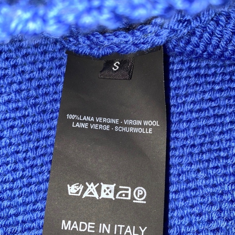 Raf Simons RS Cropped Oversized wool sweater - Picture 2 of 3